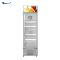 Smad OEM Direct Cooling Beverage Display Upright Showcase Commercial Refrigerator